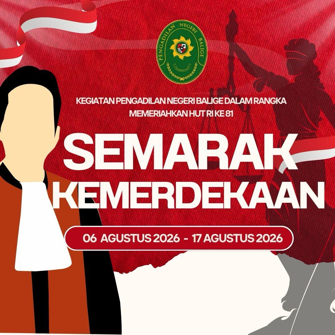 Semarak Kemerdekaan HUT RI ke-81