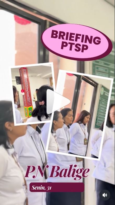 Briefing PTSP, 31 Agustus 2026