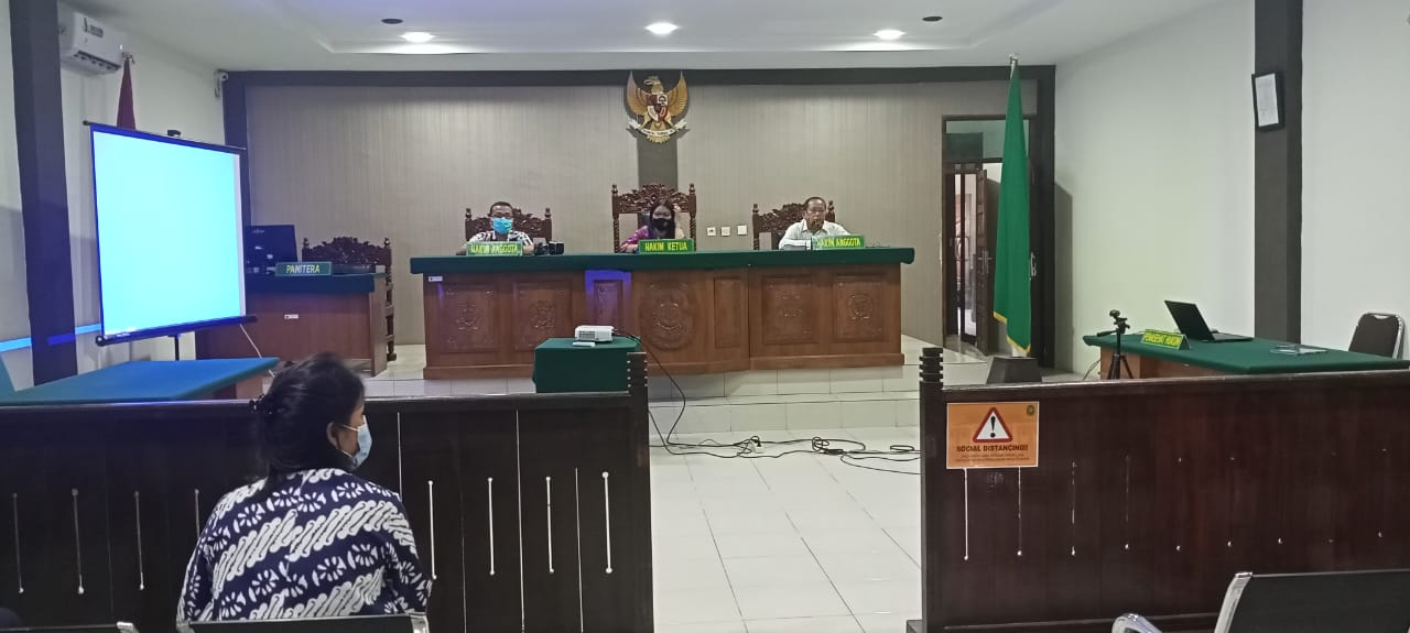 Rapat Bulanan Pengadilan Negeri Balige Bulan Oktober Tahun 2020