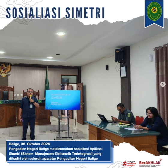 Sosialiasi SIMETRI